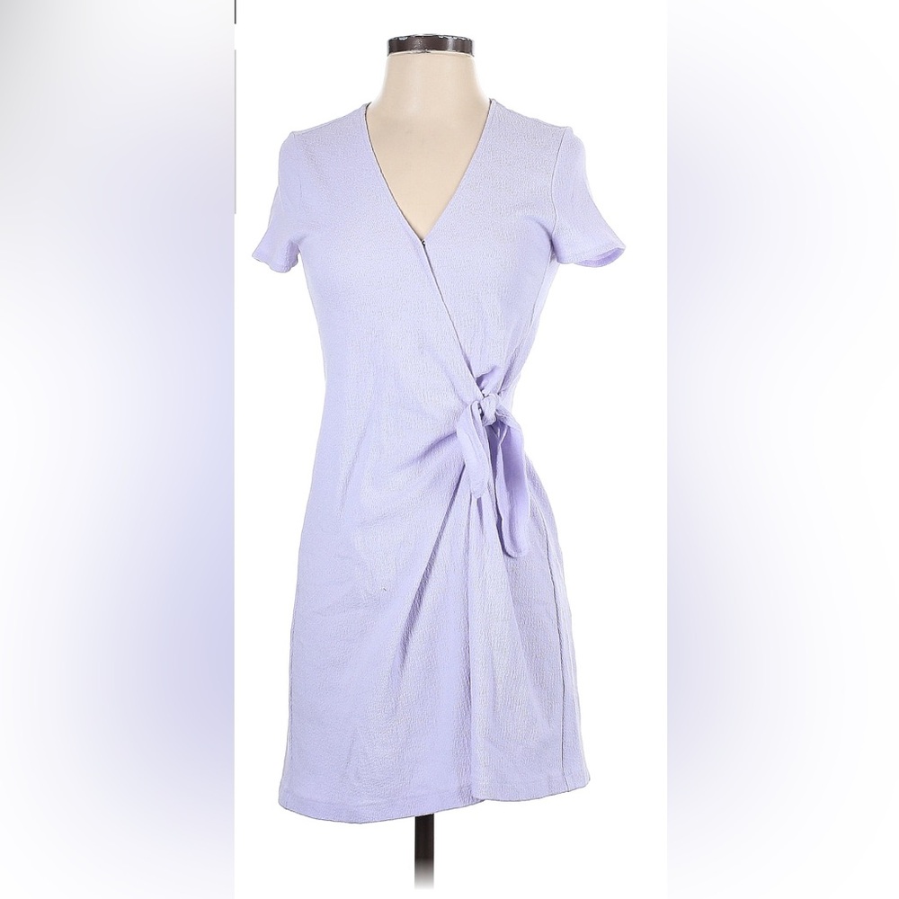 Madewell Texture & Thread Lilac Dress